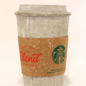 Starbucks cup with Jacket